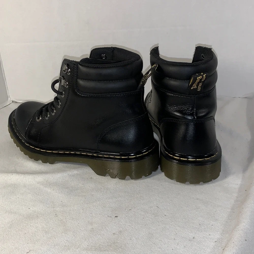 Dr. Martens Women’s Faora Black Combat Boots